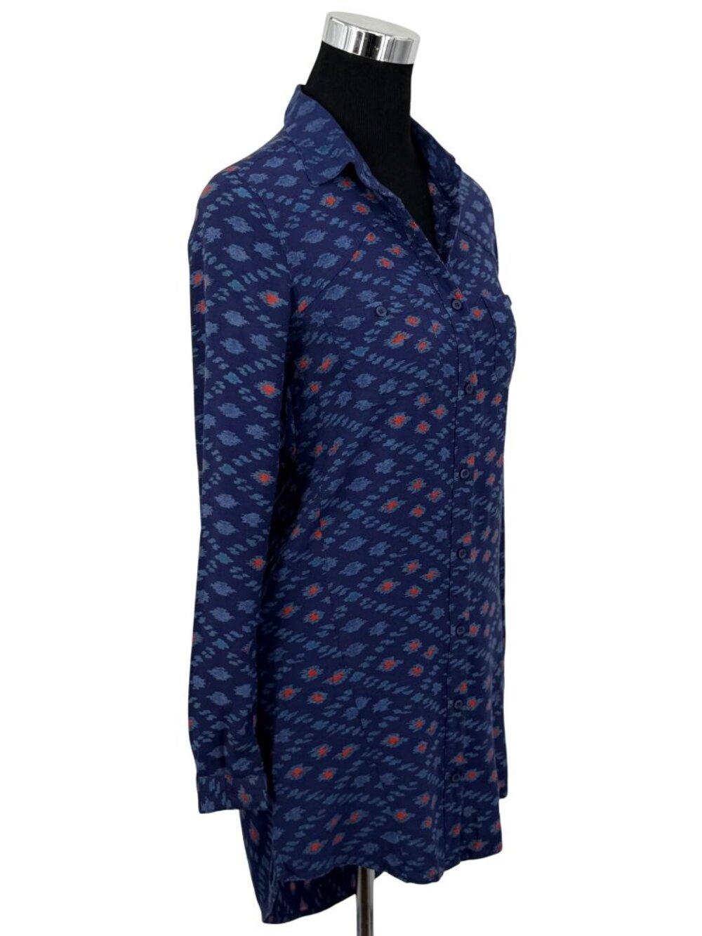Urban Outfitters Button Front Shirt Dress S| Retro Indie Sleaze Boho Soft Grunge - Picture 7 of 15